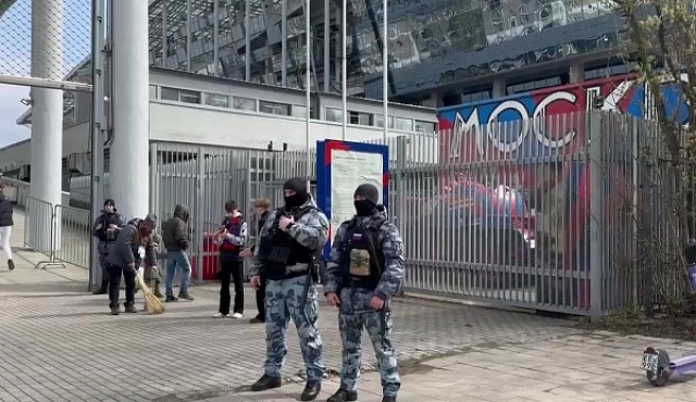 Безопасность спортивных матчей в Москве обеспечила Росгвардия