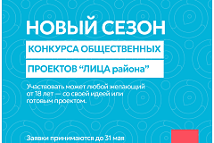 В Москве стартовал новый сезон конкурса общественных проектов «ЛИЦА района»