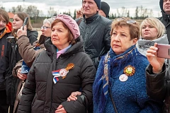 Жители района Вороново приняли участие в международной патриотической акции "Диктант Победы"   