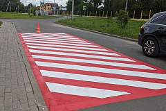 В Вороново обновят разметку на стоянках для спецтехники
