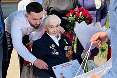Ветеранов района Вороново поздравили с Днем Победы