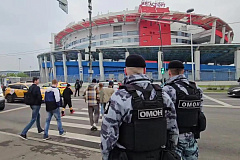 Росгвардия обеспечила безопасность баскетбольного матча в Москве 