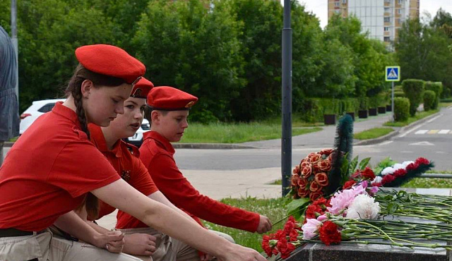 В районе Вороново прошли мемориально-патронатные акции