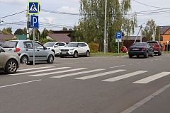 Дорожную разметку обновили в Вороново