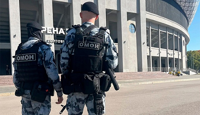 Охрана общественного порядка и безопасность на баскетбольных матчах в Москве обеспечена при содействии Росгвардии