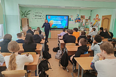 Сотрудники ПСО №312 провели уроки ОБЖ в школе №2073