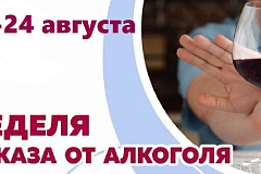  Неделя отказа от алкоголя