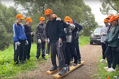 Туристический слет прошел в школе №2073