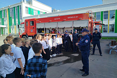 Мастер-класс вместе с московскими спасателями