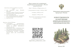 Памятка: Ответственность за нарушение природоохранного законодательства