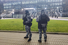 Охрану общественного порядка и безопасность на хоккейном матче ЦСКА (Москва) - Торпедо (Нижний Новгород) обеспечила Росгвардия