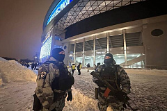 Росгвардия обеспечила безопасность матча КХЛ «Динамо» - «Торпедо» 