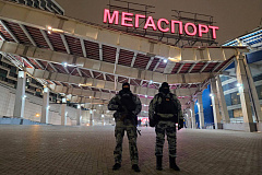 Правопорядок на баскетбольном матче в Москве обеспечила Росгвардия