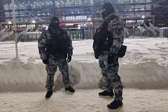 Сотрудники и военнослужащие столичного главка Росгвардии обеспечили безопасность матча КХЛ
