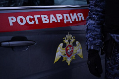 Столичные росгвардейцы остановили автомобиль, находящийся в розыске